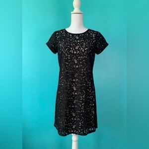 Ann Taylor Loft Women’s Occasion Dress Size 2 black Lace